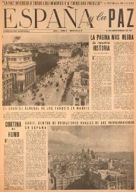 España y la paz. Año I, núm. 3, 15 de septiembre de 1951 | Biblioteca Virtual Miguel de Cervantes