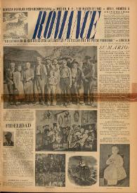 Romance : Revista Popular Hispanoamericana. Año I, núm. 3, 1 de marzo de 1940 | Biblioteca Virtual Miguel de Cervantes