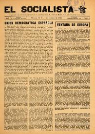 El Socialista (México D. F.). Año I, núm. 3, 1 de marzo de 1942 | Biblioteca Virtual Miguel de Cervantes