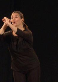 If the night gets so dark... [Explanation in International Sign] / Traducción y adaptación: Inmaculada Cascales y Ángel Herrero | Biblioteca Virtual Miguel de Cervantes