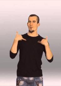 If the night gets so dark... [Explanation in International Sign] / Traducción y adaptación: Inmaculada Cascales y Ángel Herrero | Biblioteca Virtual Miguel de Cervantes