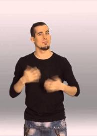 Your gesture is written in my soul... [Explanation in International Sign] / Garcilaso de la Vega ; traducción y adaptación: Inmaculada Cascales y Ángel Herrero | Biblioteca Virtual Miguel de Cervantes