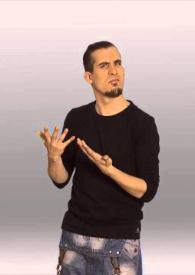 What is poetry? You say while you fix... [Explanation in International Sign] / Gustavo Adolfo Bécquer ; traducción y adaptación: Inmaculada Cascales y Ángel Herrero | Biblioteca Virtual Miguel de Cervantes