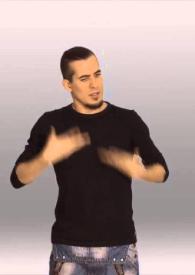 Desde el umbral de un sueño me llamaron... [Adaptación a la Lengua de Signos Española] / Antonio Machado ; traducción y adaptación: Inmaculada Cascales y Ángel Herrero | Biblioteca Virtual Miguel de Cervantes