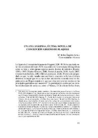 "Una Eva moderna", última novela de Concepción Gimeno de Flaquer / Mª de los Ángeles Ayala | Biblioteca Virtual Miguel de Cervantes