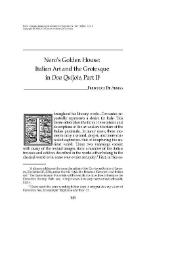 Nero's Golden House: Italian Art and the Grotesque in "Don Quijote", Part II / Frederick de Armas | Biblioteca Virtual Miguel de Cervantes
