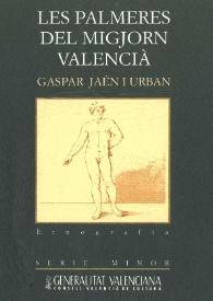 Les palmeres del migjorn valencià / Gaspar Jaén i Urban | Biblioteca Virtual Miguel de Cervantes