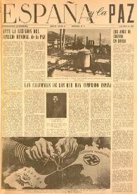España y la paz. Año II, núm. 15, 1 de julio de 1952 | Biblioteca Virtual Miguel de Cervantes