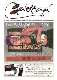 Generación XXI : revista universitaria de difusión gratuita. Núm. 7, marzo 1996 | Biblioteca Virtual Miguel de Cervantes