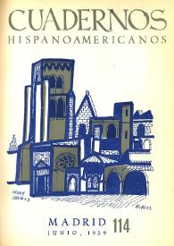 Cuadernos Hispanoamericanos. Núm. 114, junio 1959 | Biblioteca Virtual Miguel de Cervantes