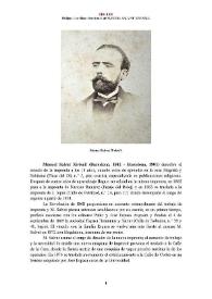 Manuel Salvat Xivixell (Barcelona, 1842 - Barcelona, 1901) [Semblanza] / Philippe Castellano | Biblioteca Virtual Miguel de Cervantes