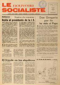 Le Nouveau Socialiste. 2e Année, numéro 13, jeudi 18 janvier 1973 | Biblioteca Virtual Miguel de Cervantes