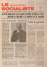 Le Nouveau Socialiste. 2e Année, numéro 42, samedi 15 décembre 1973 | Biblioteca Virtual Miguel de Cervantes
