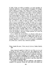 Víctor Belaunde: "Veinte años de Naciones Unidas". Madrid, 1966 [Reseña] / Jaime de Echanove | Biblioteca Virtual Miguel de Cervantes