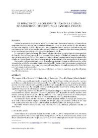El impacto de las coladas de 1706 en la ciudad de Garachico. (Tenerife, Islas Canarias, España) / Carmen Romero Ruiz y Esther Beltrán Yanes | Biblioteca Virtual Miguel de Cervantes