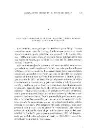Excavaciones hechas en el cerro de "Garray", donde se cree que estuvo situada "Numancia" / Antonio Delgado; Salustiano de Olózaga; Aureliano Fernández-Guerra | Biblioteca Virtual Miguel de Cervantes
