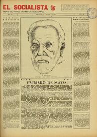 El Socialista (México D. F.). Año IV, núm. 25, 1 de mayo de 1945 | Biblioteca Virtual Miguel de Cervantes