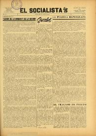 El Socialista (México D. F.). Año VI, núm. 40, junio de 1948 | Biblioteca Virtual Miguel de Cervantes