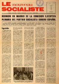 Le Nouveau Socialiste. 5e Année, numéro 97, lundi 31 mai 1976 | Biblioteca Virtual Miguel de Cervantes