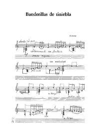 "Banderillas de tiniebla" / José María Gallardo | Biblioteca Virtual Miguel de Cervantes