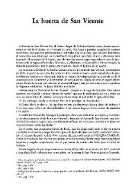 La huerta de San Vicente / Antonina Rodrigo | Biblioteca Virtual Miguel de Cervantes