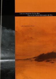La voz insomne de los días. "Diario" de Carlos Edmundo de Ory / Celia Fernández Prieto | Biblioteca Virtual Miguel de Cervantes