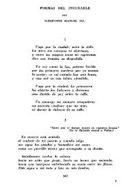 Poemas del incurable / por Ildefonso Manuel Gil | Biblioteca Virtual Miguel de Cervantes