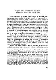 Feijoo y la influencia de los libertinos eruditos franceses / Ignacio Elizalde  | Biblioteca Virtual Miguel de Cervantes