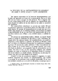La función de la metamorfosis en  "Hombres de maíz" y "Siete lunas y  siete serpientes" / Antonio Fama | Biblioteca Virtual Miguel de Cervantes