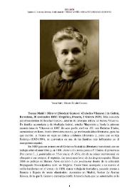 Teresa Mañé i Miravet [Soledad Gustavo] (Cubelles-Vilanova i la Geltrú, 1865 - Perpiñán, 1939) [Semblanza] / Ignacio C. Soriano Jiménez | Biblioteca Virtual Miguel de Cervantes
