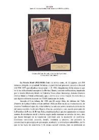 La Novela Ideal (1925-1938) [Semblanza] / Ignacio C. Soriano Jiménez | Biblioteca Virtual Miguel de Cervantes