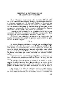 Libertad y enajenación en "El licenciado Vidriera" / Jacques Joset | Biblioteca Virtual Miguel de Cervantes