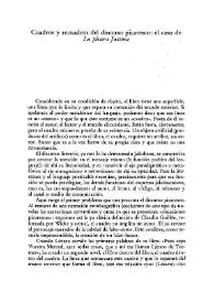 Cuadros y recuadros del discurso picaresco: el caso de "La pícara Justina" / Paloma López de Tamargo | Biblioteca Virtual Miguel de Cervantes