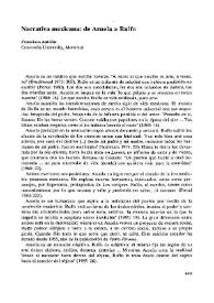 Narrativa mexicana: de Azuela a Rulfo  / Francisco Antolín   | Biblioteca Virtual Miguel de Cervantes