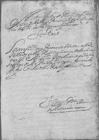 Autos fechos de pedimento del Padre Pedro de Velasco, Provincial de la Compañía del JHS desta Nueua España sobre la rrecusación que pretende hazer a los señores desta Real Audiencia de las causas que el Excelentisimo Señor Don Juan de Palafox... ssigue con los dichos Religiosos [ante el escribano Felipe Morán de la Cerda]. Méjico, 22 de mayo de 1649 | Biblioteca Virtual Miguel de Cervantes