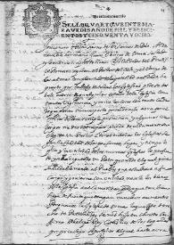 [Copia de trasunto de bula pontificia de Inocencio X a Juan de Palafox anunciándole el gobierno de la diócesis de Osma. Madrid, 8 de enero de 1658] | Biblioteca Virtual Miguel de Cervantes