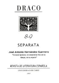 Fernando Quiñones: un compromiso vital con su tiempo, con su espacio y con su lengua / José Antonio Hernández Guerrero | Biblioteca Virtual Miguel de Cervantes