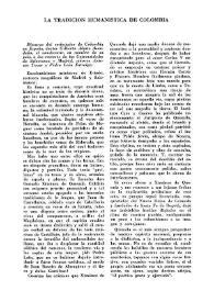 La tradición humanística de Colombia / Gilberto Alzate Avendaño | Biblioteca Virtual Miguel de Cervantes