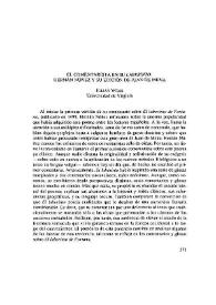 El comentarista en su "Laberinto": Hernán Núñez y su edición de Juan de Mena / Julián Weiss | Biblioteca Virtual Miguel de Cervantes