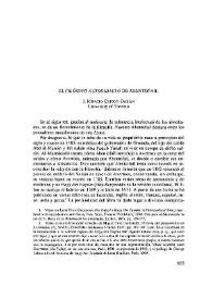 "El filósofo autodidacto" de Abentofail / J. Ignacio Chicoy-Dabán | Biblioteca Virtual Miguel de Cervantes