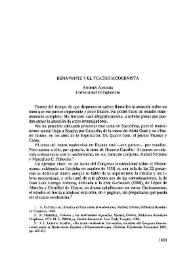 Benavente y el teatro modernista / Andrés Amorós | Biblioteca Virtual Miguel de Cervantes
