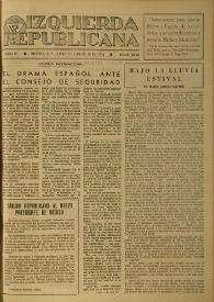 Izquierda Republicana. Año III, núm. 23-24, 15 de junio-15 de julio de 1946 | Biblioteca Virtual Miguel de Cervantes