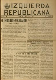 Izquierda Republicana. Año VI, núm. 51, 10 de julio de 1949 | Biblioteca Virtual Miguel de Cervantes