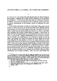 Apuntes sobre "La Florida" de Alonso de Escobedo / J. Riis Owre | Biblioteca Virtual Miguel de Cervantes