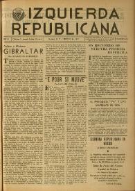 Izquierda Republicana. Año IX, núm. 69, febrero de 1951 | Biblioteca Virtual Miguel de Cervantes
