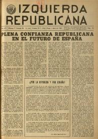 Izquierda Republicana. Año XVI, núm. 95, abril-mayo-junio de 1955 | Biblioteca Virtual Miguel de Cervantes