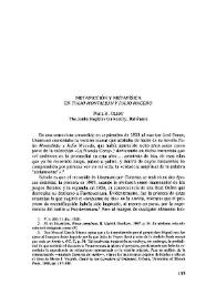 Metaficción y metafísica en "Tulio Montalbán" y "Julio Macedo" / Paul R. Olson | Biblioteca Virtual Miguel de Cervantes
