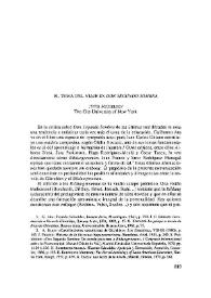 El tema del viaje en "Don Segundo Sombra" / Jytte Michelsen | Biblioteca Virtual Miguel de Cervantes