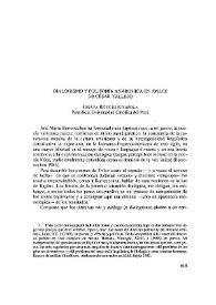 Dialogismo y polifonía anárquica en "Trilce" de César Vallejo / Susana Reisz de Rivarola | Biblioteca Virtual Miguel de Cervantes
