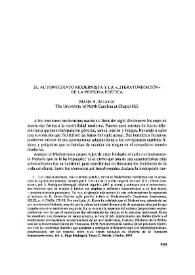El autorretrato modernista y la literaturización de la persona poética / María A. Salgado | Biblioteca Virtual Miguel de Cervantes